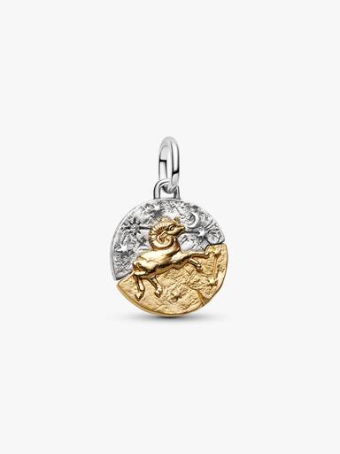 Sternzeichen Widder Medaillon-Charm
