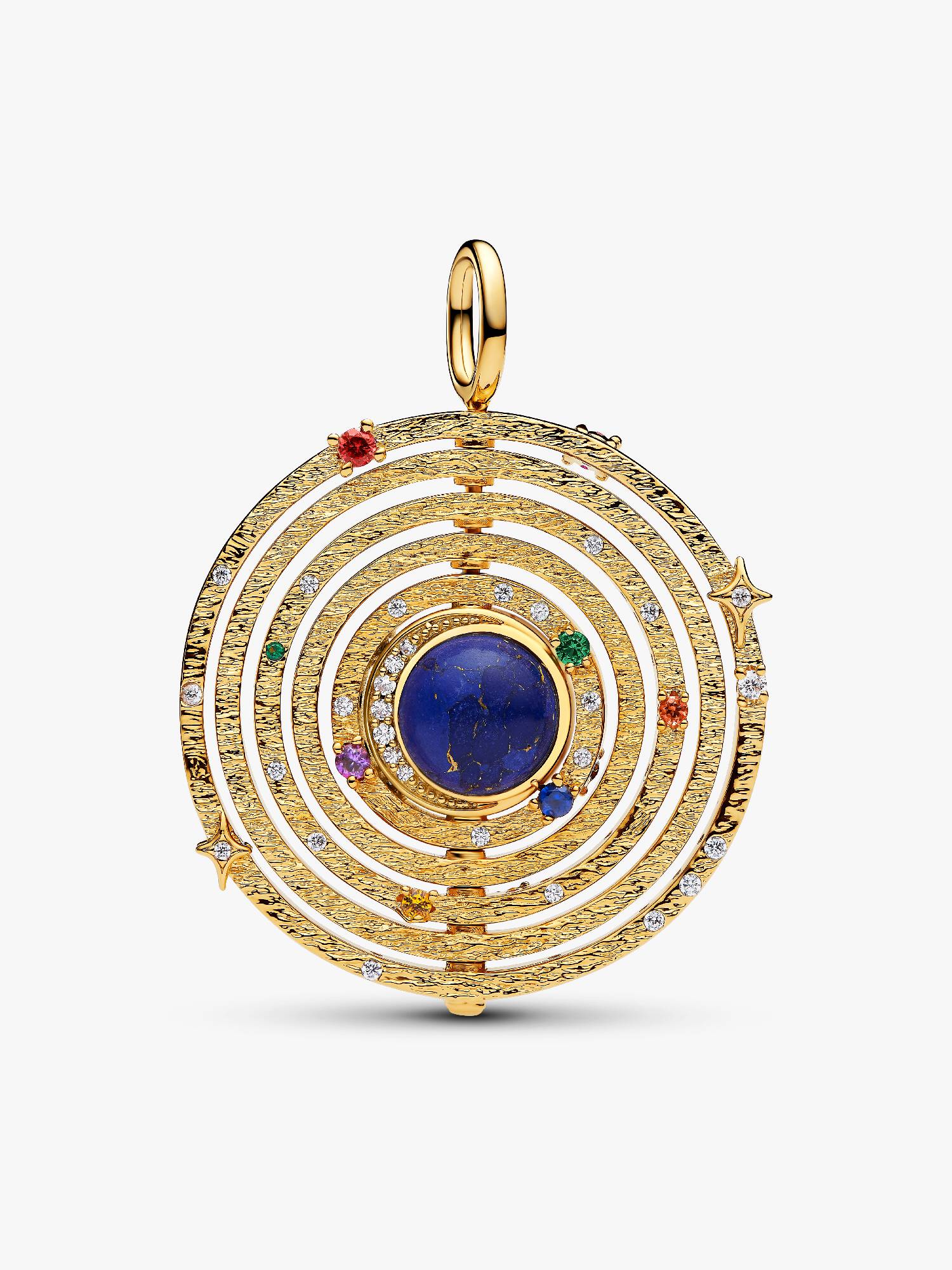 Große Drehende Armillarsphäre Charm-Anhänger