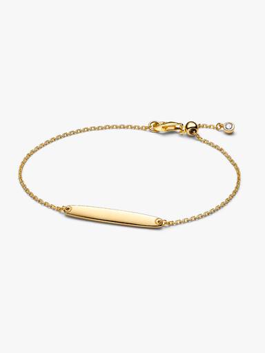 Gravierbares Stab Kettenarmband